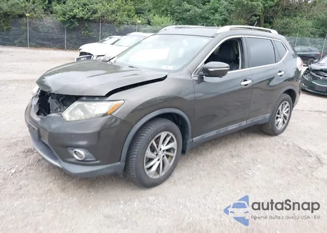 2015 Nissan Rogue S/Sl/Sv из США, поврежденный, VIN 5N1AT2MV7FC800519